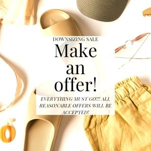 Downsizing sale - make offers!